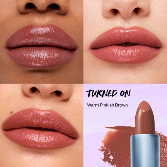 Kosas Weightless Lip Color Nourishing Satin Lipstick | Turned On | NEW MAKEUP - Picture 4 of 5